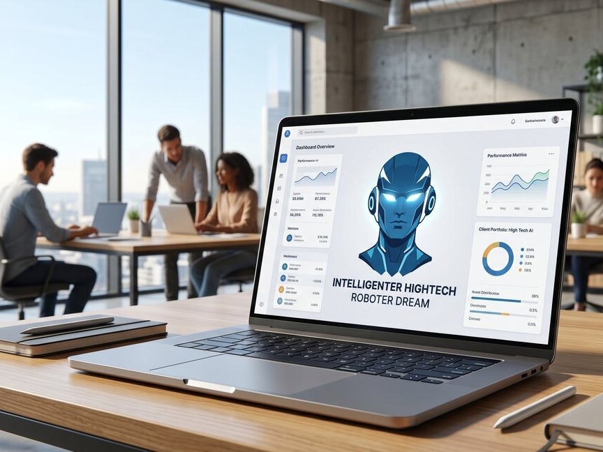 Intelligenter Hightech-Roboter Dream erweitert KI-gestützte Marktanalyse im Jahr 2026